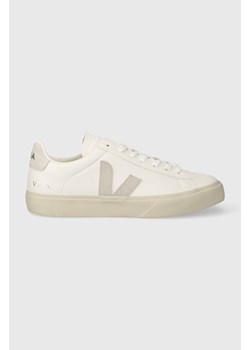 Veja sneakersy skórzane Campo kolor biały CP0502429B ze sklepu PRM w kategorii Trampki męskie - zdjęcie 162637731