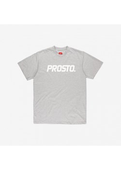 Męski t-shirt z nadrukiem Prosto Legacy - szary ze sklepu Sportstylestory.com w kategorii T-shirty męskie - zdjęcie 162641804