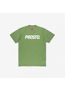 Męski t-shirt z nadrukiem Prosto Legacy - zielony ze sklepu Sportstylestory.com w kategorii T-shirty męskie - zdjęcie 162641810