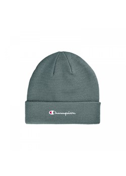 Czapka zimowa uniseks Champion Beanie Cap - grafitowa ze sklepu Sportstylestory.com w kategorii Czapki zimowe damskie - zdjęcie 162642093