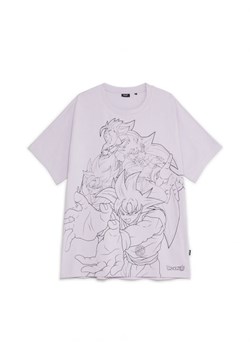 Cropp - Jasnofioletowa koszulka Dragon Ball - fioletowy ze sklepu Cropp w kategorii T-shirty męskie - zdjęcie 162689234