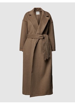 Płaszcz o kroju oversized z kołnierzem z połami model ‘CLARA’ ze sklepu Peek&Cloppenburg  w kategorii Płaszcze damskie - zdjęcie 162694423