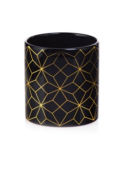 Donica ceramiczna szkliwiona - czarna ze sklepu 5.10.15 w kategorii Doniczki i osłonki - zdjęcie 162696273