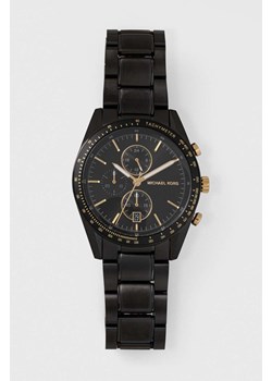 Michael Kors zegarek męski kolor czarny ze sklepu ANSWEAR.com w kategorii Zegarki - zdjęcie 162702580