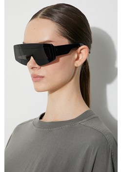 Rick Owens okulary przeciwsłoneczne kolor czarny ze sklepu PRM w kategorii Okulary przeciwsłoneczne damskie - zdjęcie 162705600