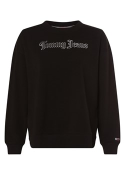 Tommy Jeans Damska bluza nierozpinana Kobiety czarny nadruk ze sklepu vangraaf w kategorii Bluzy damskie - zdjęcie 162706511