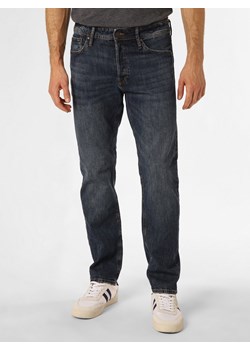 Jack & Jones Jeansy Mężczyźni Bawełna dark stone jednolity ze sklepu vangraaf w kategorii Jeansy męskie - zdjęcie 162706571