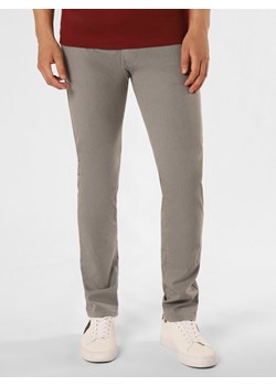 Pierre Cardin Spodnie Mężczyźni szary wypukły wzór tkaniny ze sklepu vangraaf w kategorii Spodnie męskie - zdjęcie 162706652