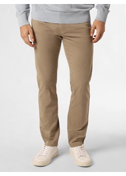 Pierre Cardin Spodnie Mężczyźni beżowy wypukły wzór tkaniny ze sklepu vangraaf w kategorii Spodnie męskie - zdjęcie 162706653