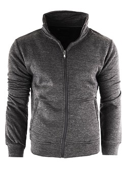 Bluza męska bez kaptura R-218 - antracyt ze sklepu Risardi w kategorii Bluzy męskie - zdjęcie 162720432