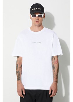 Filling Pieces t-shirt bawełniany Carabiner kolor biały z nadrukiem 74417051901 ze sklepu PRM w kategorii T-shirty męskie - zdjęcie 162726051