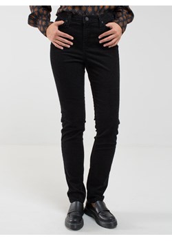 Spodnie damskie sztruks czarne Katrina High Waist Cord 906 ze sklepu Big Star w kategorii Jeansy damskie - zdjęcie 162737701
