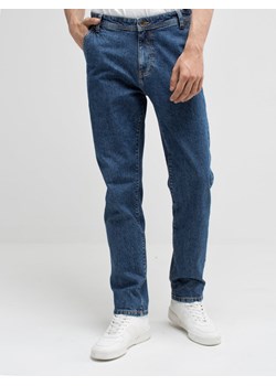 Spodnie jeans męskie proste z linii Authentic Workwear Trousers 488 ze sklepu Big Star w kategorii Jeansy męskie - zdjęcie 162737804