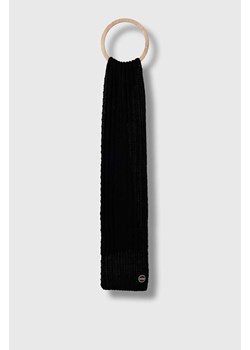 Colmar szalik kolor czarny gładki ze sklepu ANSWEAR.com w kategorii Szaliki i chusty damskie - zdjęcie 162742253