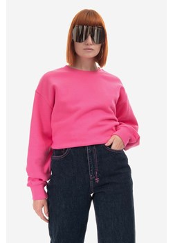 KSUBI bluza bawełniana damska kolor różowy gładka WPS23FL008-PINK ze sklepu PRM w kategorii Bluzy damskie - zdjęcie 162743393