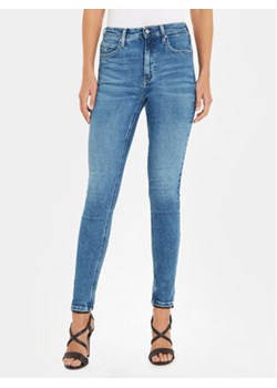 Calvin Klein Jeans Jeansy J20J221226 Niebieski Skinny Fit ze sklepu MODIVO w kategorii Jeansy damskie - zdjęcie 162745201