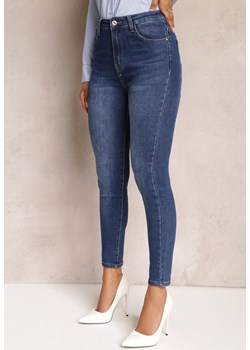 Niebieskie Jeansy Skinny Podkreślające Sylwetkę Dawlena ze sklepu Renee odzież w kategorii Jeansy damskie - zdjęcie 162747711