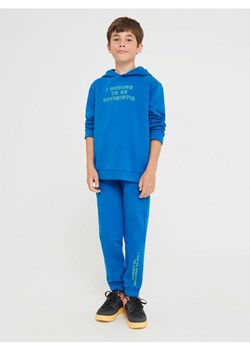 Sinsay - Spodnie dresowe jogger - niebieski ze sklepu Sinsay w kategorii Spodnie chłopięce - zdjęcie 162749681