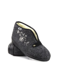 Kapcie, buty damskie ortopedyczne- Befado dr Orto 031D028, czarne ze sklepu ulubioneobuwie w kategorii Kapcie damskie - zdjęcie 162753831