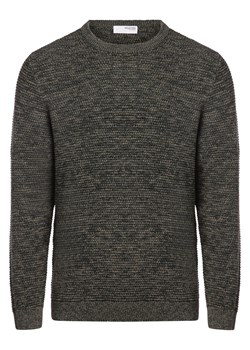 Selected Sweter męski Mężczyźni Bawełna trzcinowy marmurkowy ze sklepu vangraaf w kategorii Swetry męskie - zdjęcie 162753891