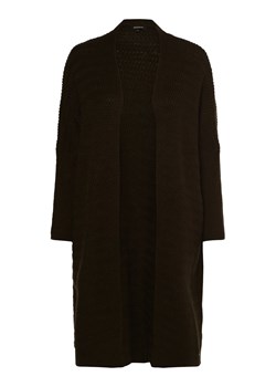 More & More Kardigan damski Kobiety Sztuczne włókno khaki jednolity ze sklepu vangraaf w kategorii Swetry damskie - zdjęcie 162753922