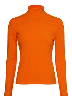 Marie Lund Damska koszulka z długim rękawem Kobiety wiskoza pomarańczowy jednolity ze sklepu vangraaf w kategorii Bluzki damskie - zdjęcie 162753930