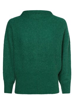 Opus Sweter damski z dodatkiem moheru Kobiety Wełna zielony jednolity ze sklepu vangraaf w kategorii Swetry damskie - zdjęcie 162753941