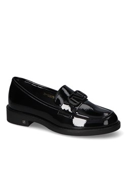 Mokasyny Potocki 23-12207BKP Czarne lakier ze sklepu Arturo-obuwie w kategorii Mokasyny damskie - zdjęcie 162755633