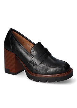 Półbuty Vinceza 58105BK PU Czarne ze sklepu Arturo-obuwie w kategorii Półbuty damskie - zdjęcie 162755721