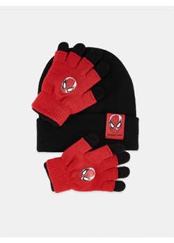 Sinsay - Komplet: czapka i rękawiczki Spiderman - szary ze sklepu Sinsay w kategorii Czapki dziecięce - zdjęcie 162756014