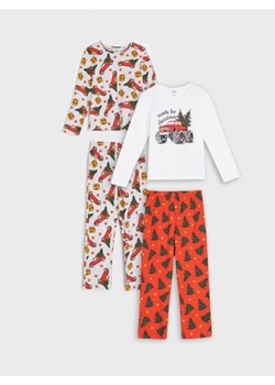 Sinsay - Piżamy 2 pack - czerwony ze sklepu Sinsay w kategorii Piżamy dziecięce - zdjęcie 162770744