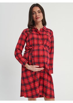 Sinsay - Koszula nocna MAMA - czerwony ze sklepu Sinsay w kategorii Bielizna ciążowa - zdjęcie 162770854