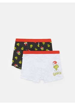 Sinsay - Bokserki Grinch 2 pack - szary ze sklepu Sinsay w kategorii Majtki dziecięce - zdjęcie 162771363