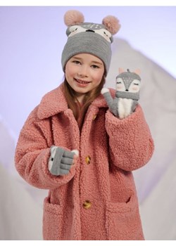 Sinsay - Komplet: czapka i rękawiczki - szary ze sklepu Sinsay w kategorii Czapki dziecięce - zdjęcie 162771383