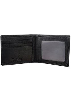 Cienki portfel męski skórzany typu SLIM (czarny, carbon) ze sklepu Koruma ID Protection w kategorii Portfele męskie - zdjęcie 162783123