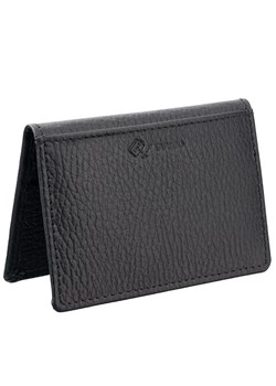 Mały skórzany portfel damski na karty zbliżeniowe RFID z wyciąganym albumem (czarny) ze sklepu Koruma ID Protection w kategorii Etui - zdjęcie 162783210