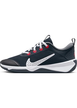 Buty halowe dla dużych dzieci Nike Omni Multi-Court - Niebieski ze sklepu Nike poland w kategorii Buty sportowe dziecięce - zdjęcie 162784214