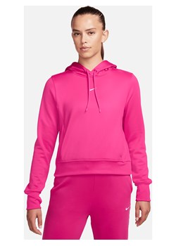 Damska bluza z kapturem Nike Therma-FIT One - Różowy ze sklepu Nike poland w kategorii Bluzy damskie - zdjęcie 162784273