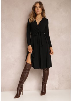 Czarna Sukienka Phlorinis ze sklepu Renee odzież w kategorii Sukienki - zdjęcie 162794413