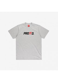Męski t-shirt z nadrukiem Prosto Este - szary ze sklepu Sportstylestory.com w kategorii T-shirty męskie - zdjęcie 162802421