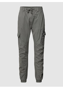 Spodnie cargo z elastycznymi wykończeniami ze sklepu Peek&Cloppenburg  w kategorii Spodnie męskie - zdjęcie 162806330