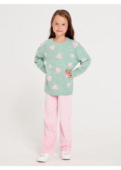 Sinsay - Sweter - zielony ze sklepu Sinsay w kategorii Swetry dziewczęce - zdjęcie 162809010