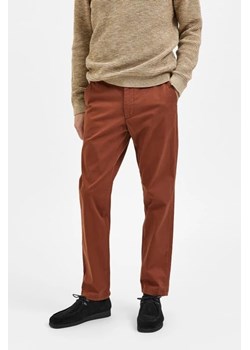 SELECTED Spodnie - Brązowy - Mężczyzna - 33 CAL(M) ze sklepu Halfprice w kategorii Spodnie męskie - zdjęcie 162815183