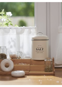 Sinsay - Pojemnik na sól - kremowy ze sklepu Sinsay w kategorii Kuchnia i jadalnia - zdjęcie 162820401