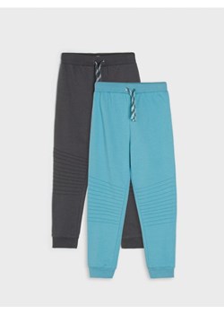 Sinsay - Spodnie dresowe jogger 2 pack - zielony ze sklepu Sinsay w kategorii Spodnie i półśpiochy - zdjęcie 162820423