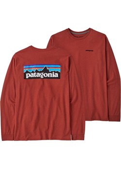 Longsleeve męski P-6 Logo Responsibili Tee Patagonia ze sklepu SPORT-SHOP.pl w kategorii T-shirty męskie - zdjęcie 162827112