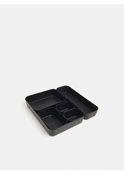 Sinsay - Pudełka do przechowywania 6 pack - czarny ze sklepu Sinsay w kategorii Pudełka i pojemniki - zdjęcie 162829230