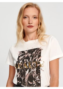 Sinsay - Koszulka z nadrukiem - biały ze sklepu Sinsay w kategorii Bluzki damskie - zdjęcie 162829341
