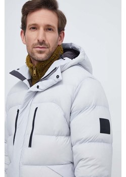 Jack Wolfskin kurtka puchowa męska kolor szary zimowa ze sklepu ANSWEAR.com w kategorii Kurtki męskie - zdjęcie 162829470