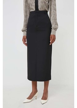 Bardot spódnica kolor czarny maxi ołówkowa ze sklepu ANSWEAR.com w kategorii Spódnice - zdjęcie 162829672